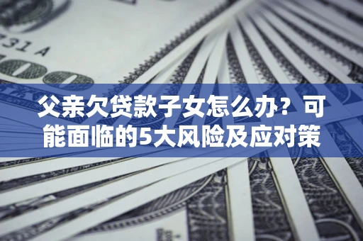 北京父亲欠贷款子女怎么办？可能面临的5大风险及应对策略