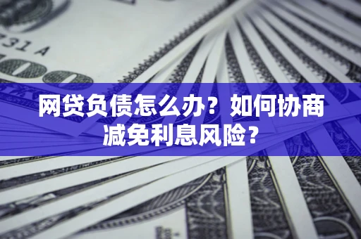 北京网贷负债怎么办？如何协商减免利息风险？