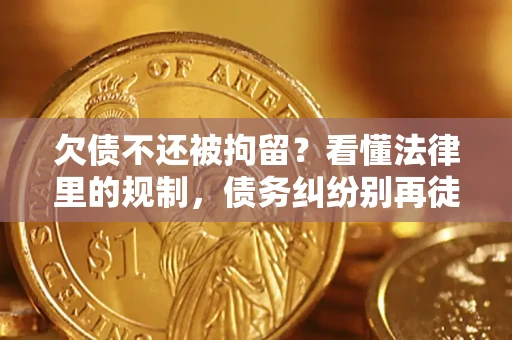 北京欠债不还被拘留？看懂法律里的规制，债务纠纷别再徒劳奔波