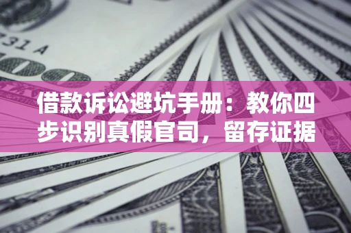 北京借款诉讼避坑手册：教你四步识别真假官司，留存证据不踩雷