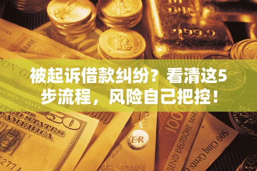 北京被起诉借款纠纷？看清这5步流程，风险自己把控！
